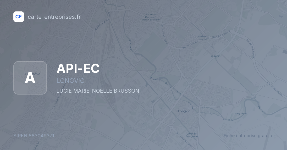 API-EC — 883049371 — fiche entreprise