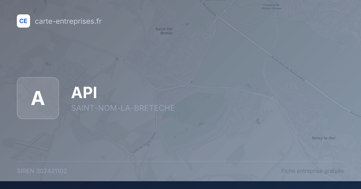 API — 302421102 — fiche entreprise