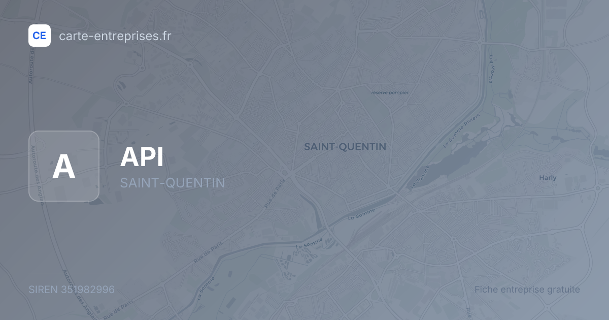 API — 351982996 — fiche entreprise