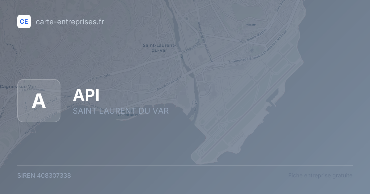 API — 408307338 — fiche entreprise