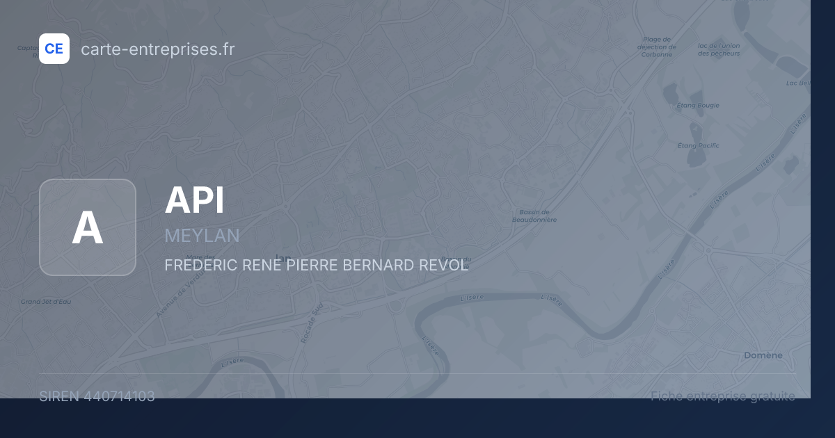 API — 440714103 — fiche entreprise