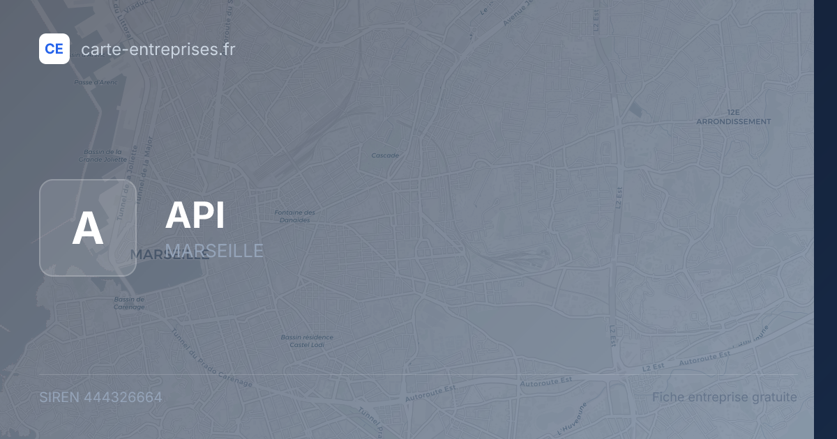 API — 444326664 — fiche entreprise