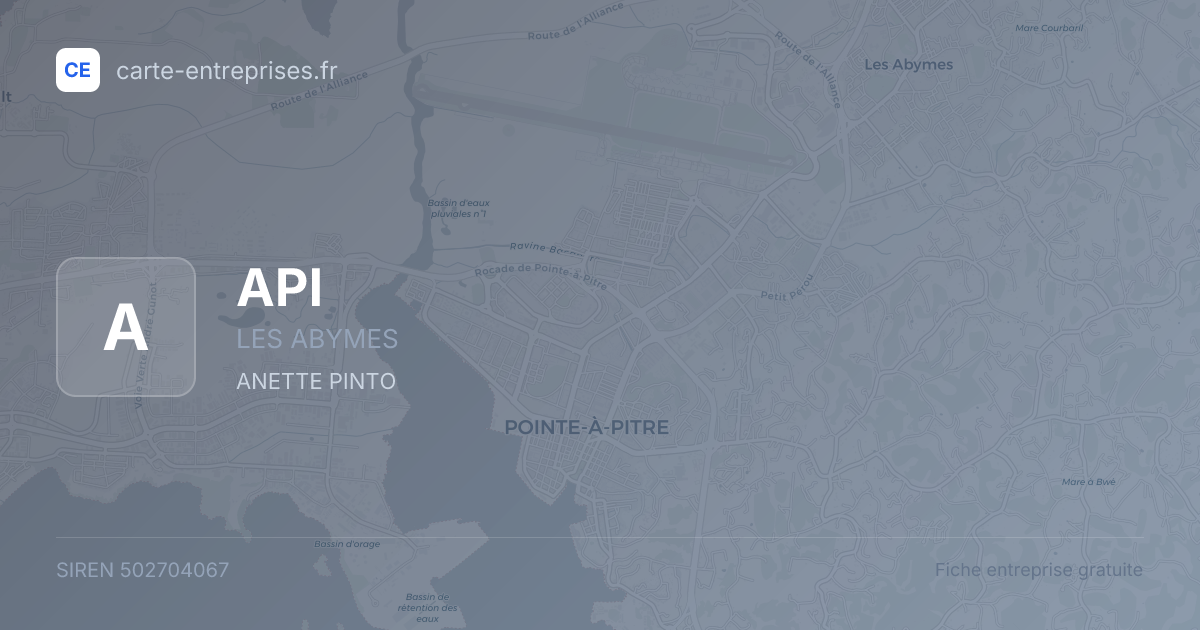 API — 502704067 — fiche entreprise