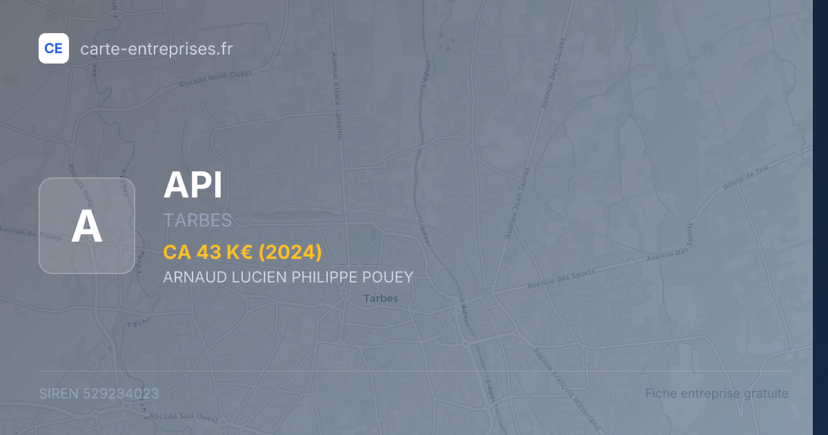 API — 529234023 — fiche entreprise