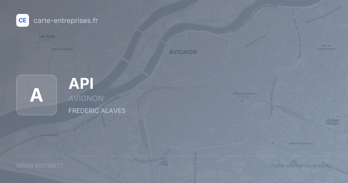 API — 810118877 — fiche entreprise