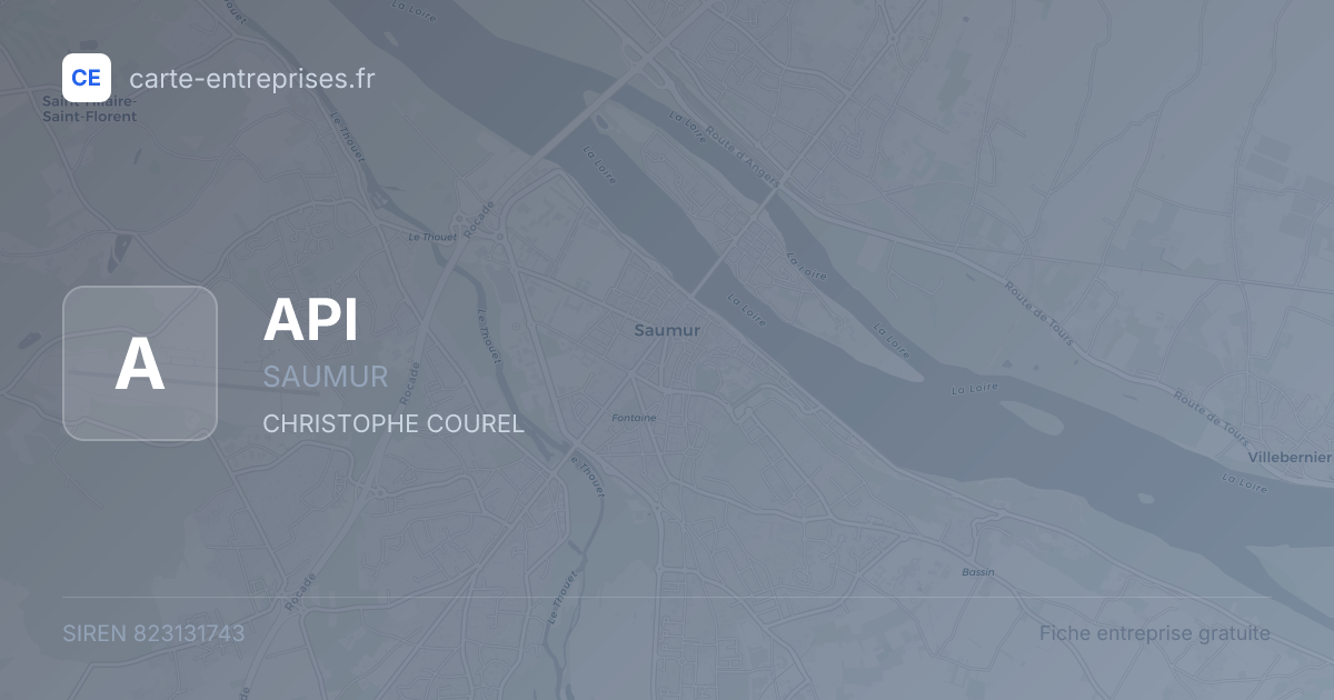 API — 823131743 — fiche entreprise