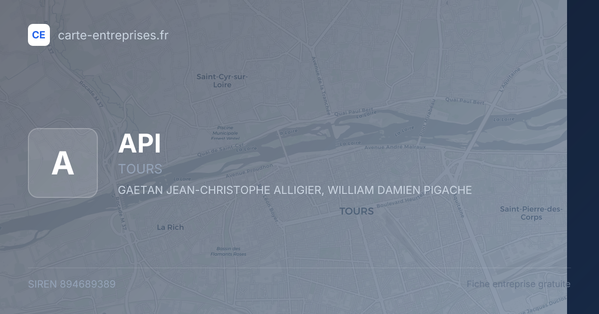 API — 894689389 — fiche entreprise