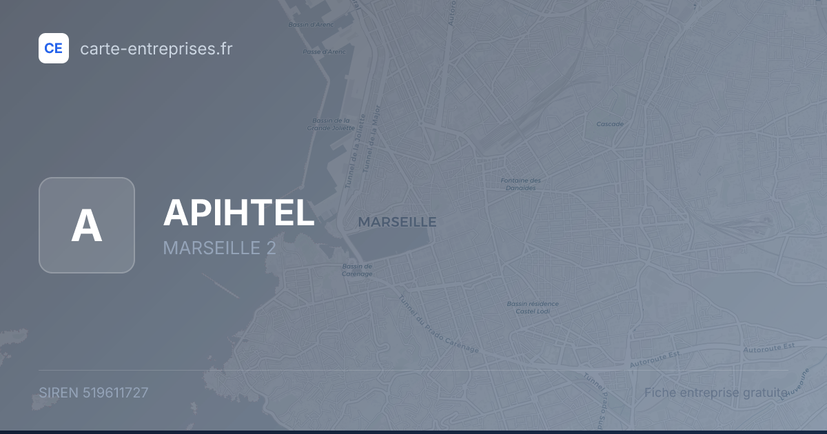 APIHTEL — 519611727 — fiche entreprise