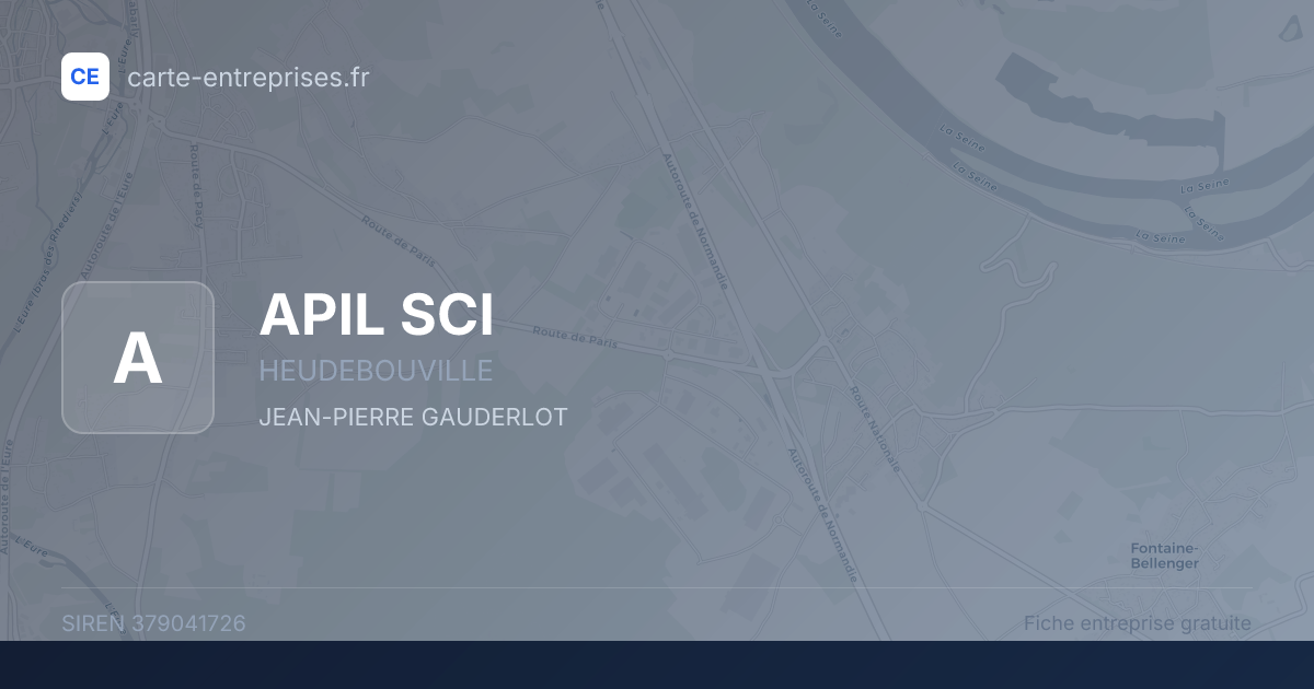 APIL SCI — 379041726 — fiche entreprise
