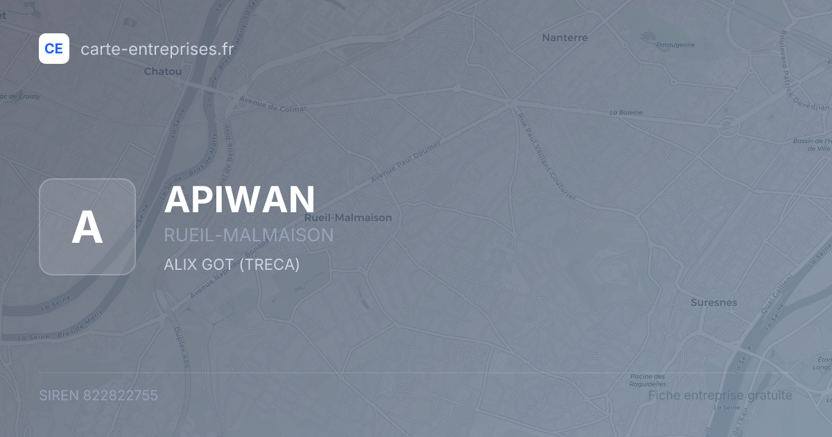 APIWAN — 822822755 — fiche entreprise