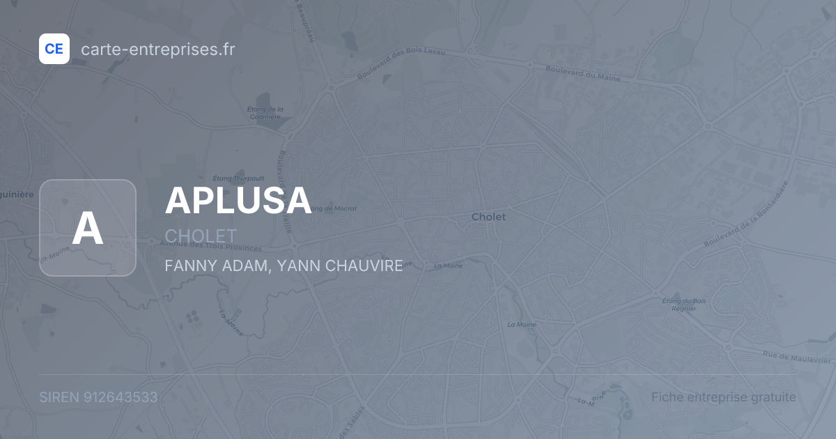 APLUSA — 912643533 — fiche entreprise