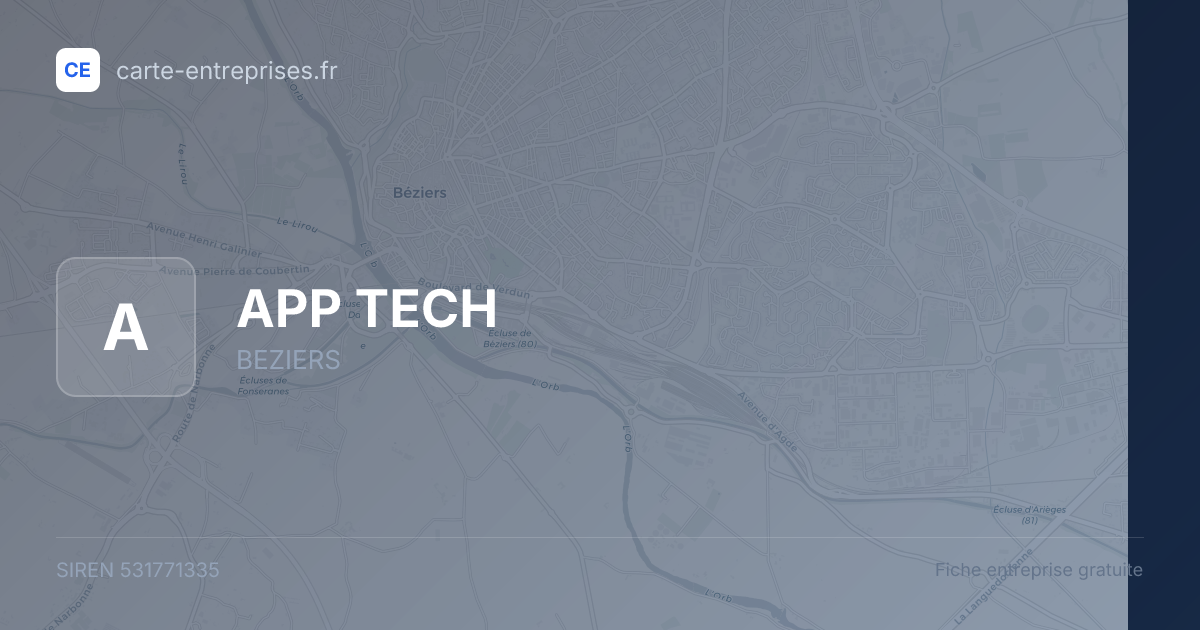 APP TECH — 531771335 — fiche entreprise