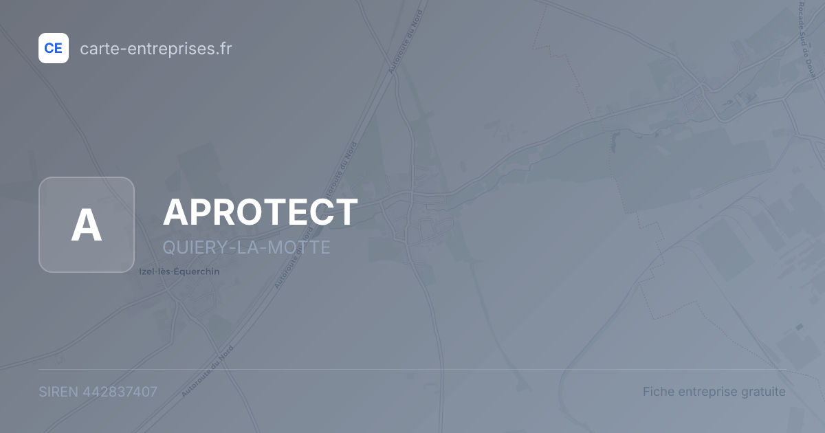 APROTECT — 442837407 — fiche entreprise