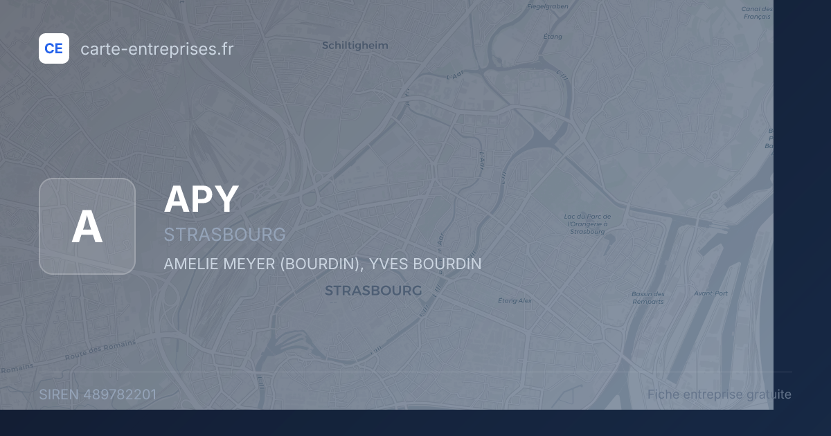 APY — 489782201 — fiche entreprise