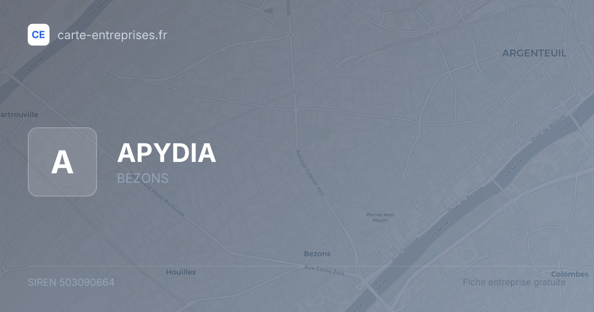 APYDIA — 503090664 — fiche entreprise