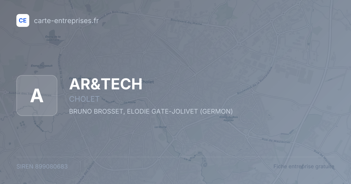 AR&TECH — 899080683 — fiche entreprise