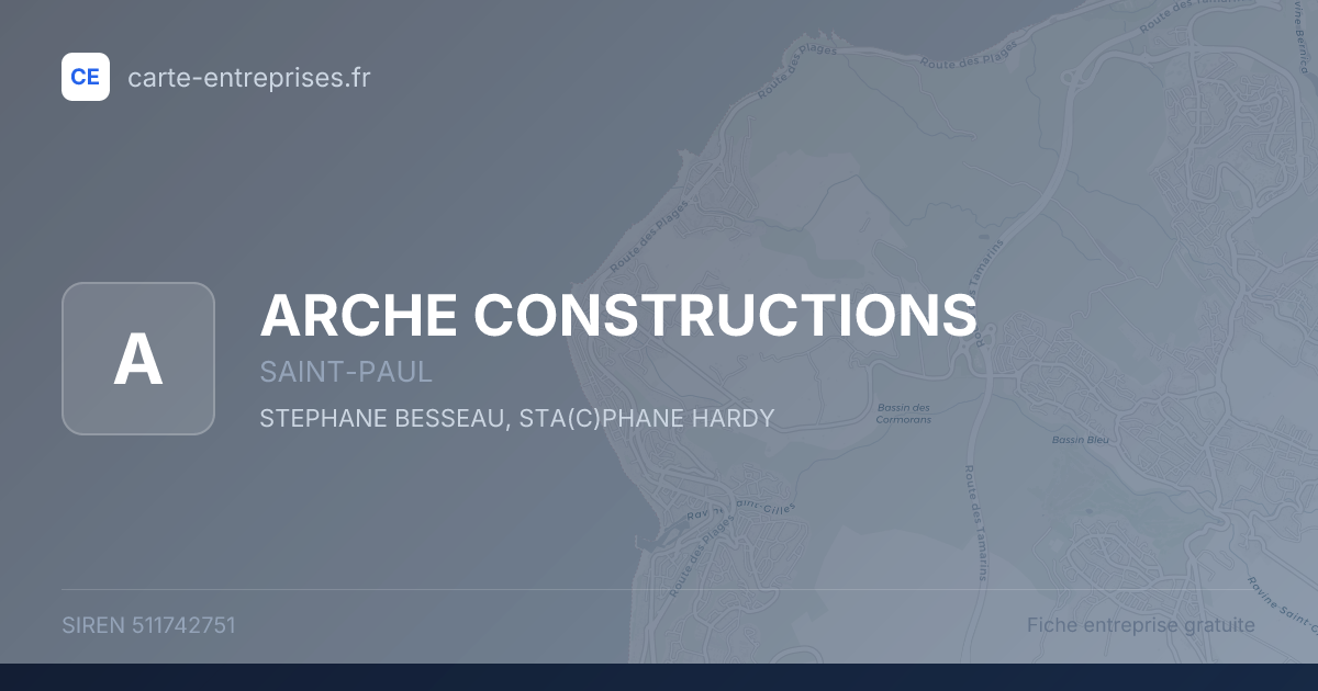 ARCHE CONSTRUCTIONS — 511742751 — fiche entreprise