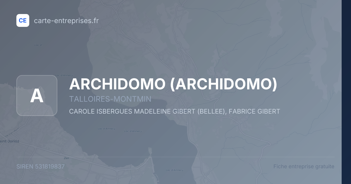 ARCHIDOMO — 531819837 — fiche entreprise