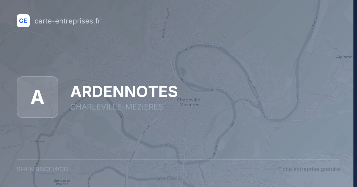 ARDENNOTES — 989334032 — fiche entreprise