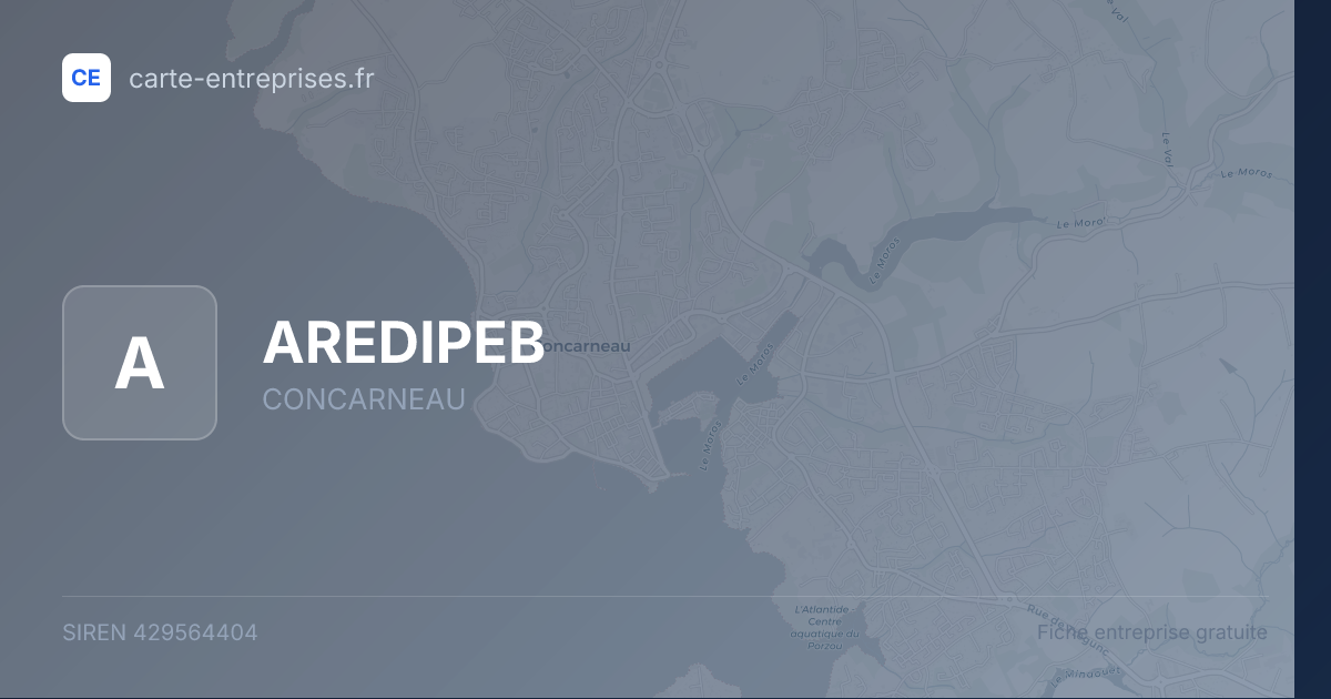AREDIPEB — 429564404 — fiche entreprise