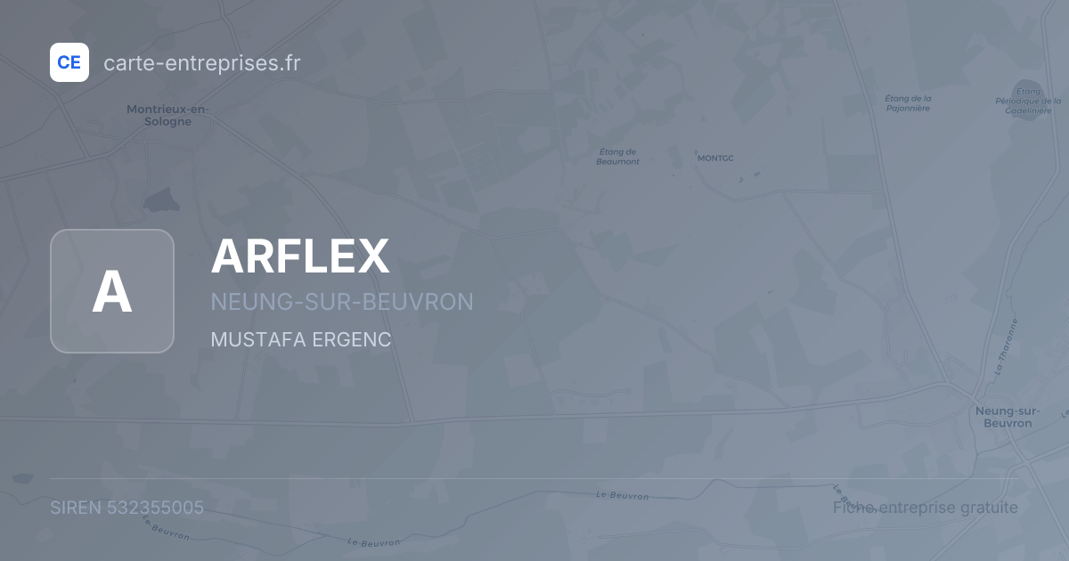 ARFLEX — 532355005 — fiche entreprise