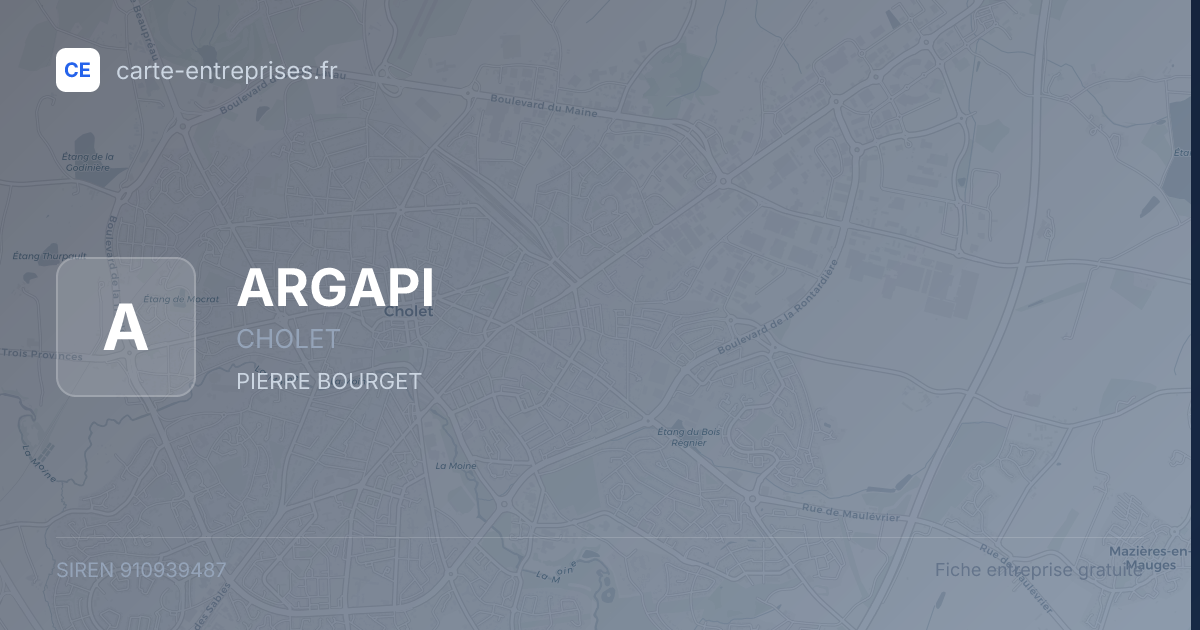 ARGAPI — 910939487 — fiche entreprise