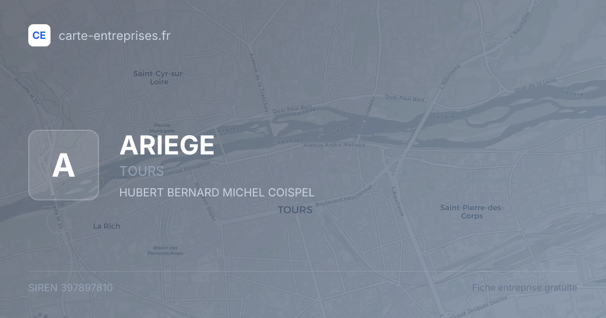ARIEGE — 397897810 — fiche entreprise