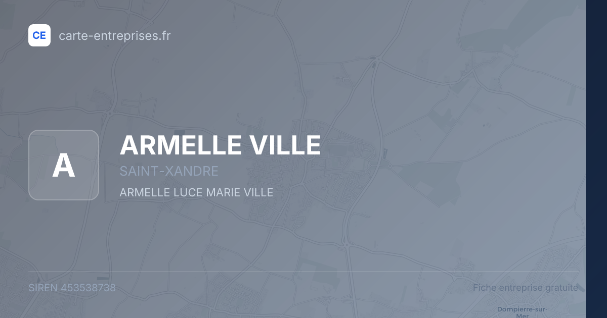 ARMELLE VILLE — 453538738 — fiche entreprise