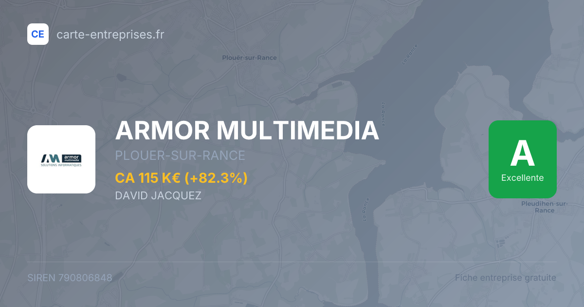 ARMOR MULTIMEDIA — 790806848 — fiche entreprise