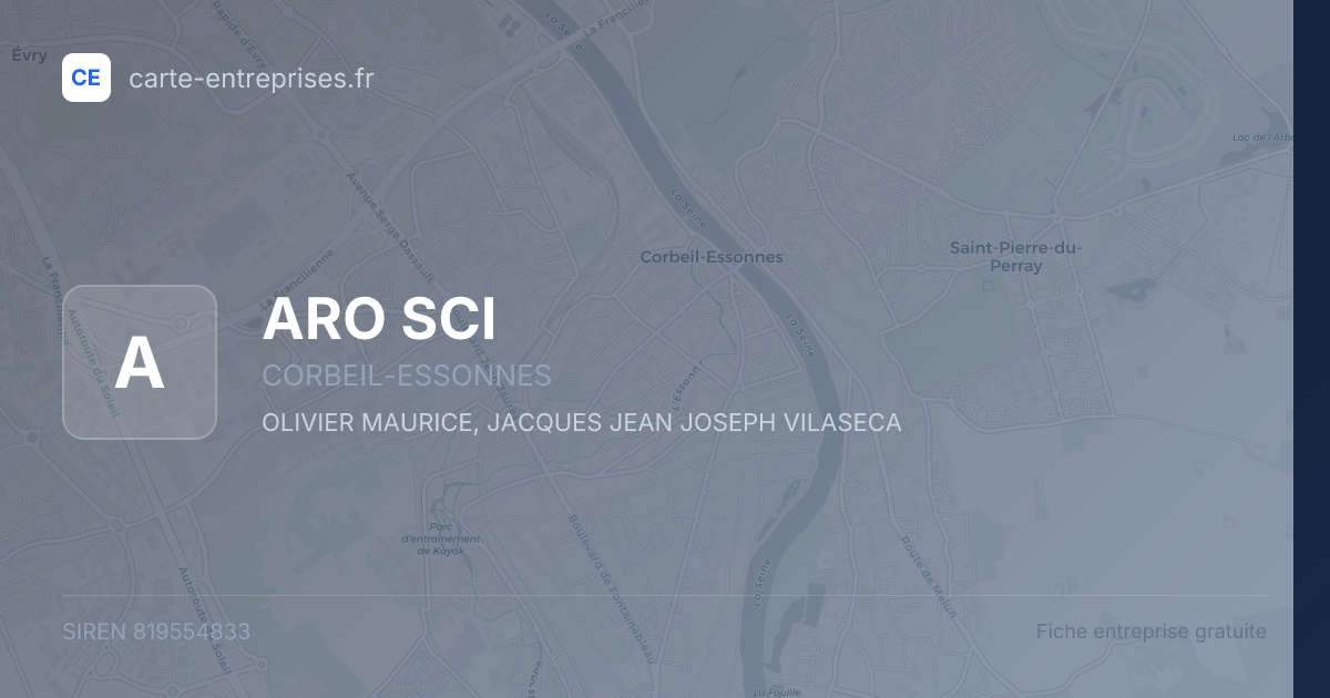 ARO SCI — 819554833 — fiche entreprise