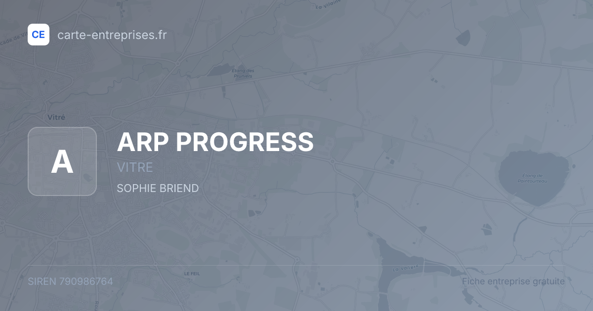 ARP PROGRESS — 790986764 — fiche entreprise