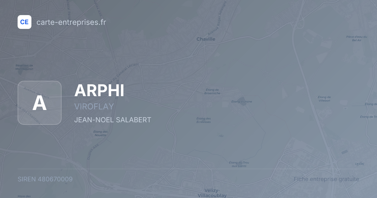 ARPHI — 480670009 — fiche entreprise