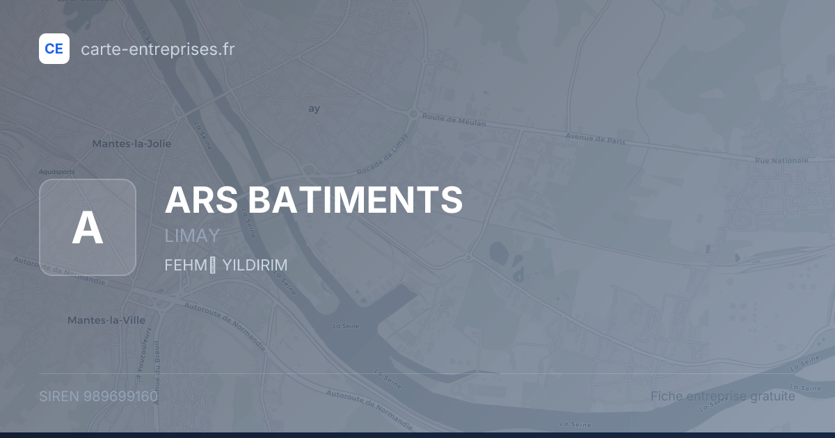 ARS BATIMENTS — 989699160 — fiche entreprise