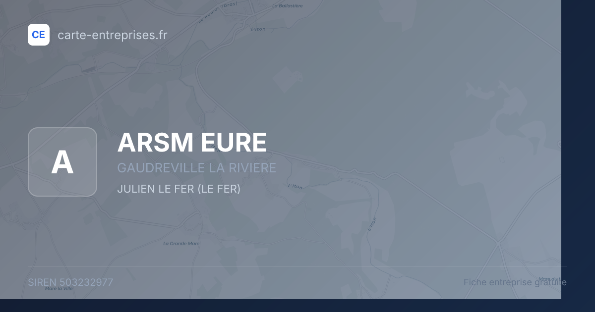 ARSM EURE — 503232977 — fiche entreprise