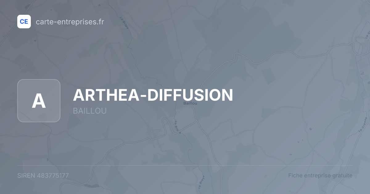 ARTHEA-DIFFUSION — 483775177 — fiche entreprise