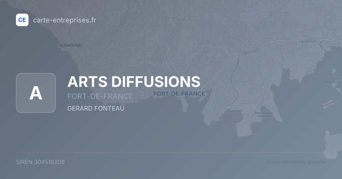 ARTS DIFFUSIONS — 304516206 — fiche entreprise