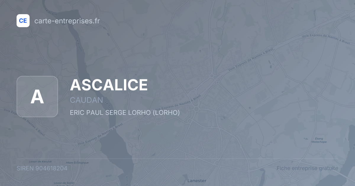 ASCALICE — 904618204 — fiche entreprise
