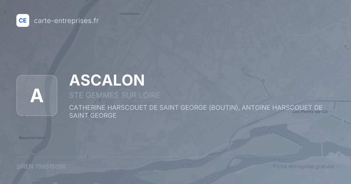 ASCALON — 798515896 — fiche entreprise
