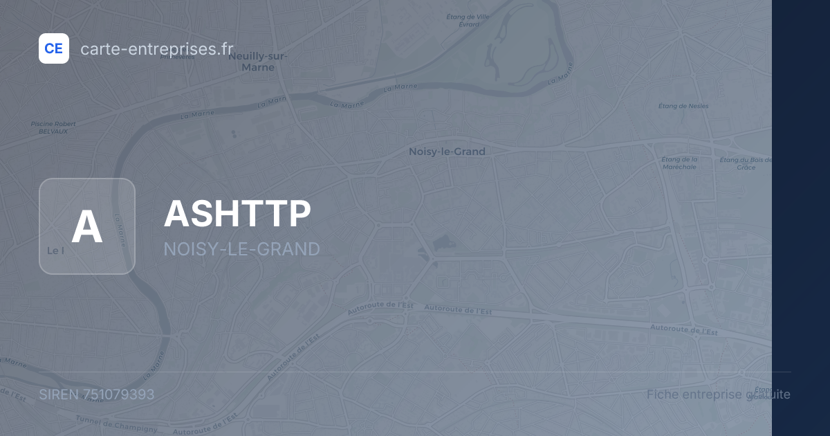 ASHTTP — 751079393 — fiche entreprise