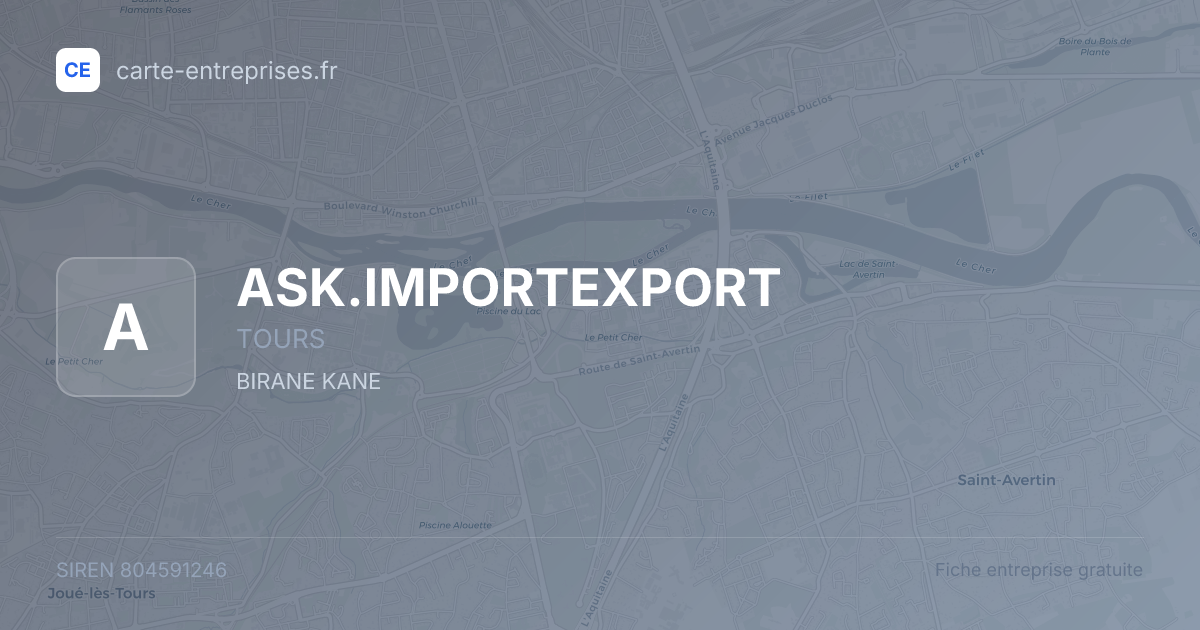 ASK.IMPORTEXPORT — 804591246 — fiche entreprise