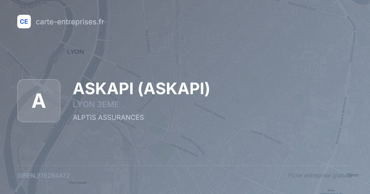 ASKAPI — 819284472 — fiche entreprise
