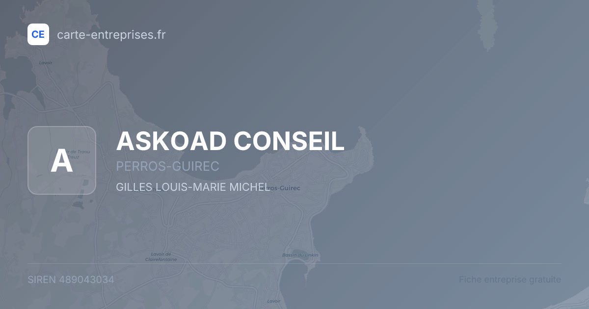 ASKOAD CONSEIL — 489043034 — fiche entreprise
