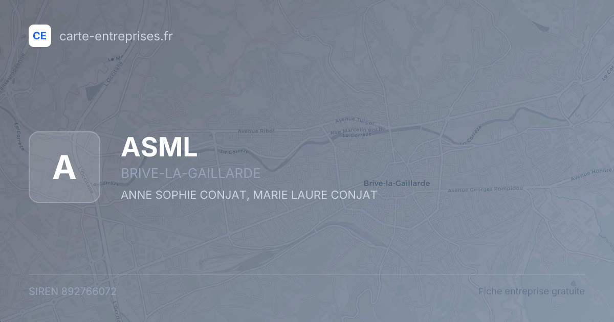 ASML — 892766072 — fiche entreprise
