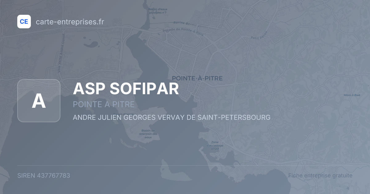 ASP SOFIPAR — 437767783 — fiche entreprise