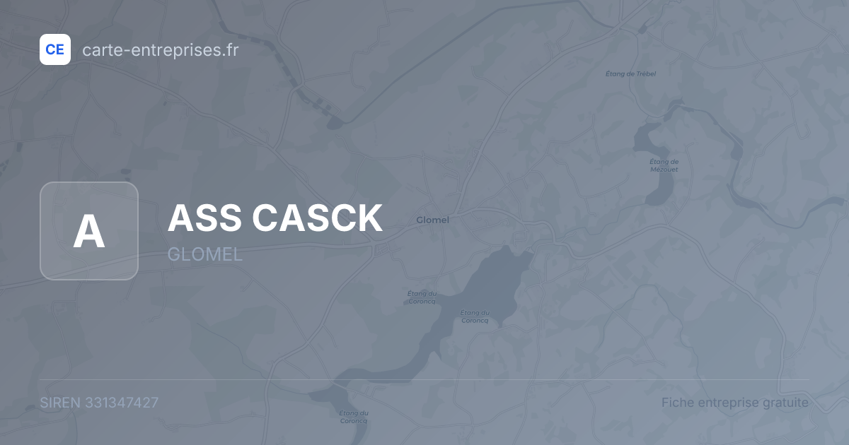 ASS CASCK — 331347427 — fiche entreprise