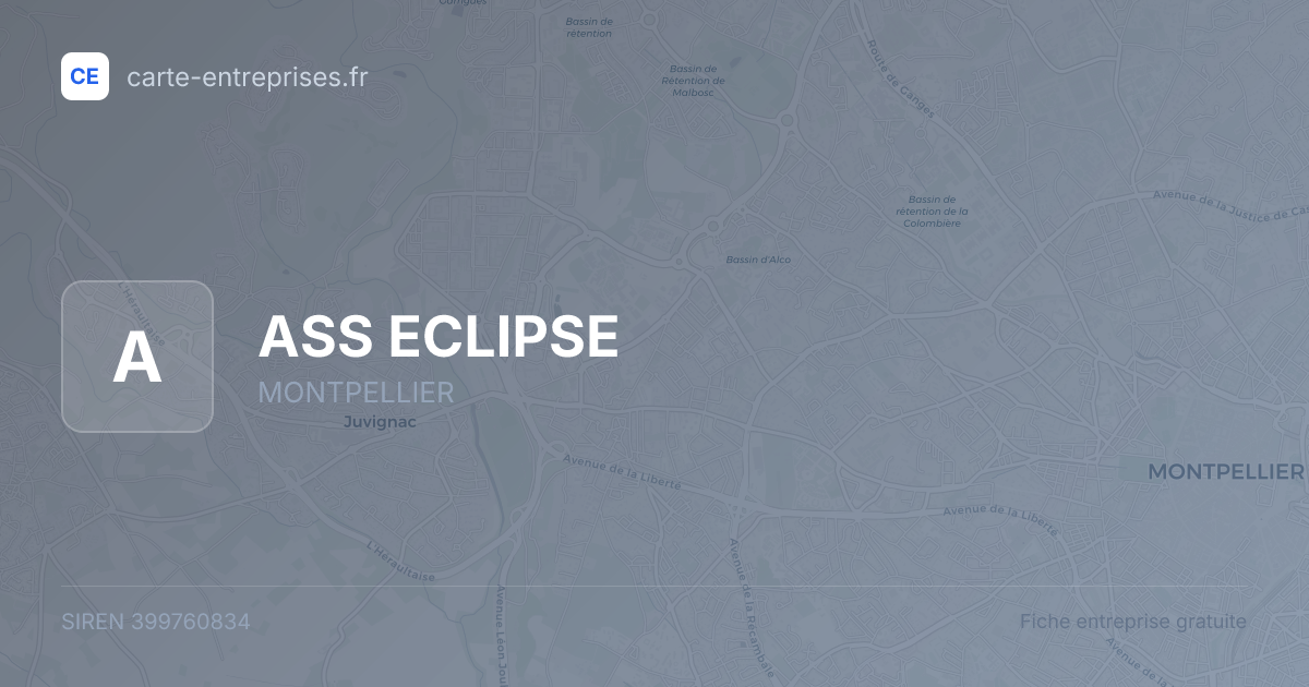 ASS ECLIPSE — 399760834 — fiche entreprise