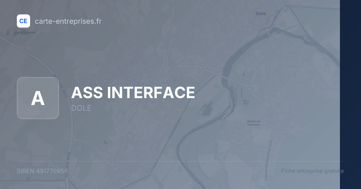 ASS INTERFACE — 491770954 — fiche entreprise