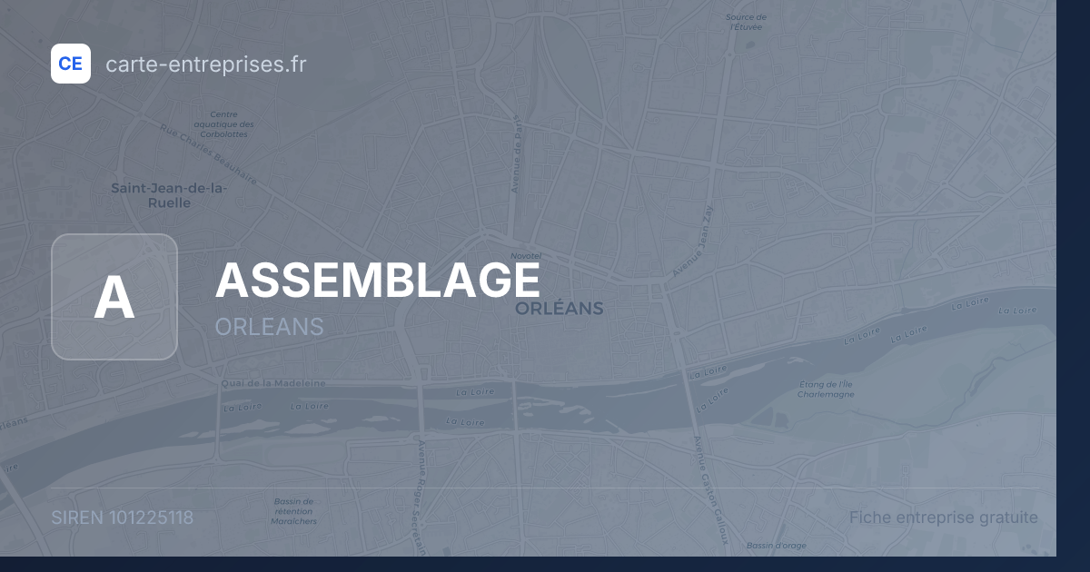 ASSEMBLAGE — 101225118 — fiche entreprise