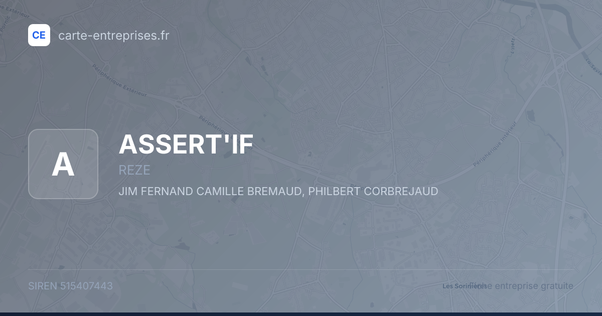 ASSERT'IF — 515407443 — fiche entreprise