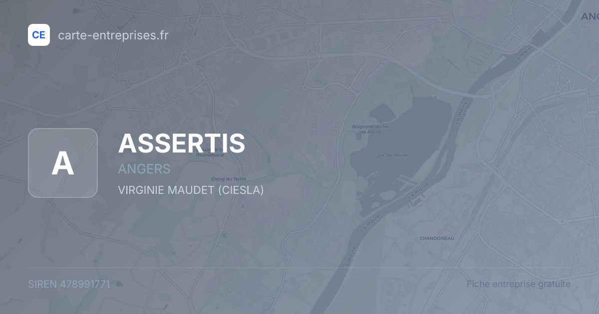 ASSERTIS — 478991771 — fiche entreprise